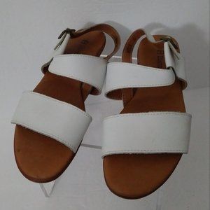Etienne Aigner Straps White Sandals